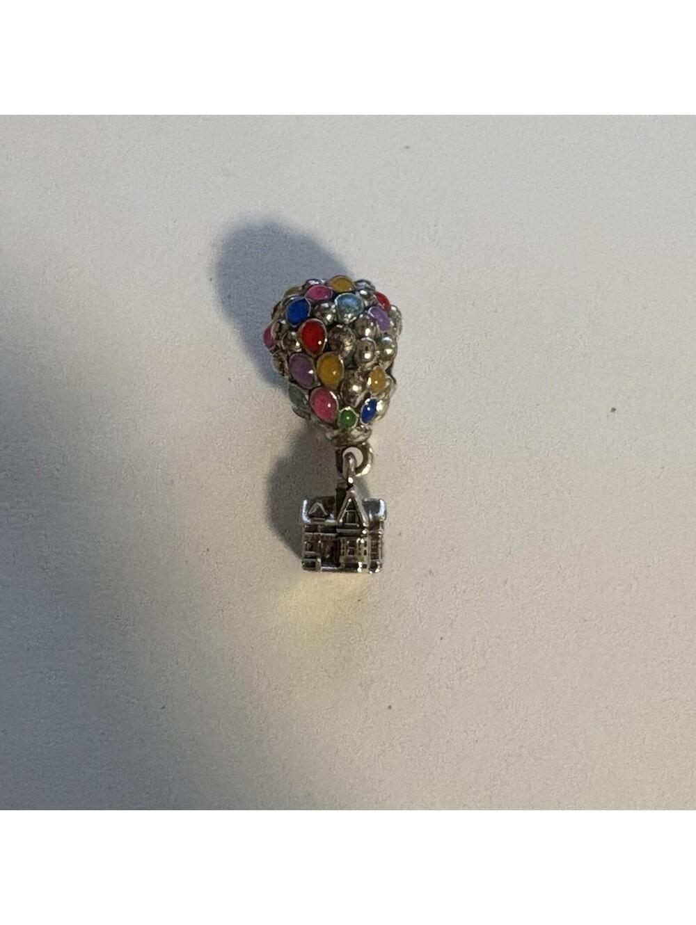 PANDORA 925 Disney Pixar Up House & Balloons Charm 798962C01